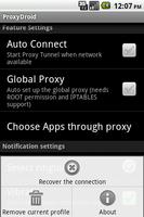 ProxyDroid تصوير الشاشة 2