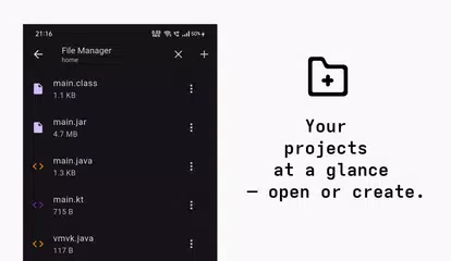 Java/Kotlin Ide ( with linux ) アプリダウンロード