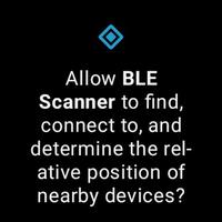BLE Scanner capture d'écran 1