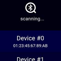 2 Schermata BLE Scanner