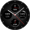 Wear Chronograph Watch Face أيقونة