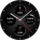 Wear Chronograph Watch Face