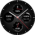 Wear Chronograph Watch Face Zeichen