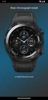 Wear Chronograph Watch Face 스크린샷 1