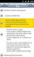WA Conifers & Wildflowers Keys скриншот 1