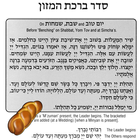 Birkat HaMazon - Ashkenaz simgesi