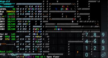 Angband capture d'écran 1