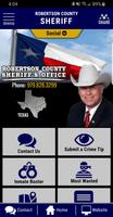 Robertson County TX Sheriff Affiche