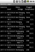 Simple Battery Logger ภาพหน้าจอ 2