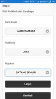 Pendaftaran RSUD RA Kartini syot layar 2