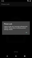 Phone Lock + Volume (OFF+) اسکرین شاٹ 1