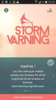 Stormvarning poster