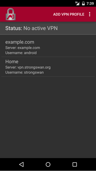 strongSwan VPN Client poster