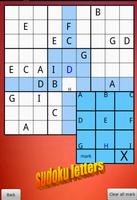 Sudoku lettres gratuits capture d'écran 2