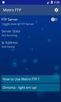Free FTP Server - WiFi | Metro Poster
