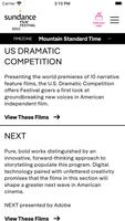 Sundance Film Festival App स्क्रीनशॉट 2