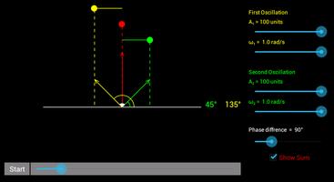 Physics - Oscillations (Free) скриншот 2