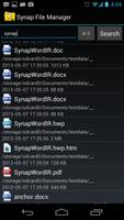 Synap File Manager capture d'écran 2