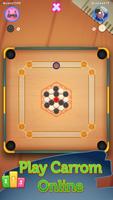 1 Schermata CarromBoard - Multiplayer Carrom Board Pool Game