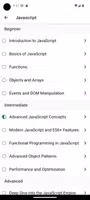 Javascript Learn & Code editor ảnh chụp màn hình 2