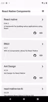 Expo & React Native components постер