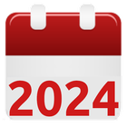 Calendar 2024, agenda simgesi