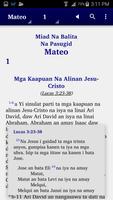 Kagayanen - Biblia تصوير الشاشة 1