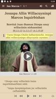 Quechua Huaylla Wanca Bible capture d'écran 1