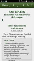 Quechua North Conchucos -Bible スクリーンショット 1