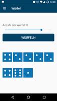 Würfel Plakat