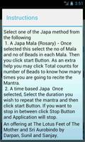 برنامه‌نما Invocation (Mantras for Japa) عکس از صفحه