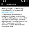 برنامه‌نما 7x24 Exchange Conferences عکس از صفحه