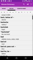 Akoose Dictionary تصوير الشاشة 1