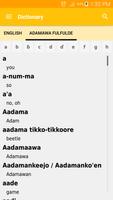 English – Fulfulde Dictionary Screenshot 1