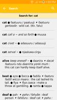 English – Fulfulde Dictionary تصوير الشاشة 2