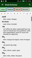 Dictionnaire Dioula / Jula Affiche