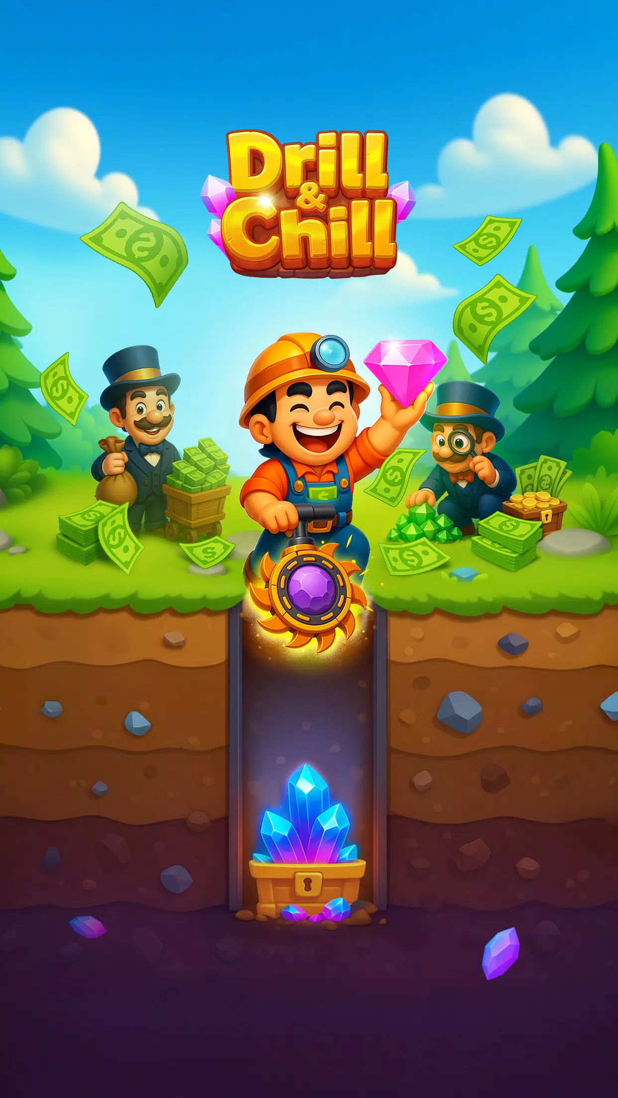 Drill&Chill: Idle Miner Tycoon