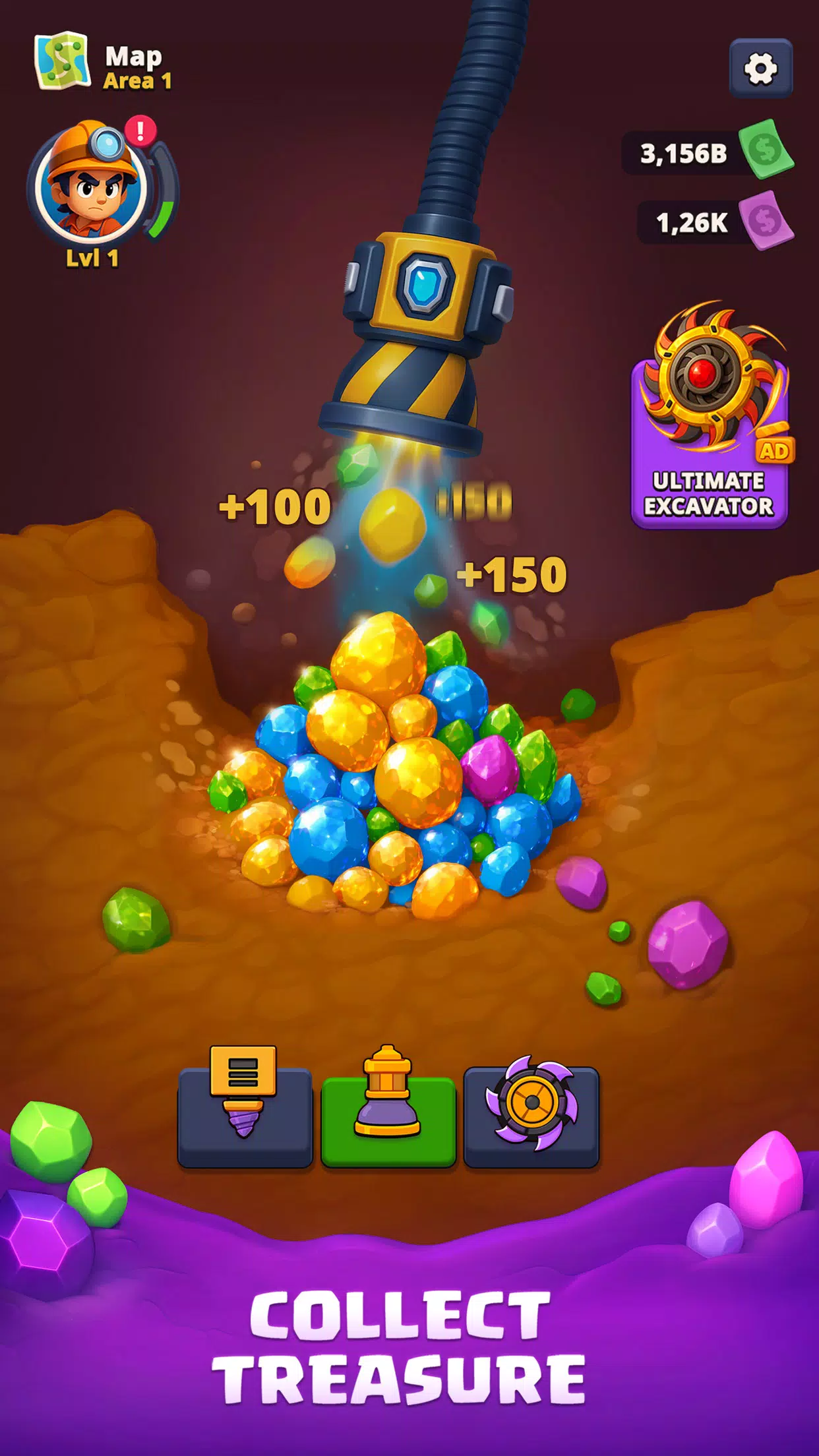 Drill&Chill: Idle Miner Tycoon