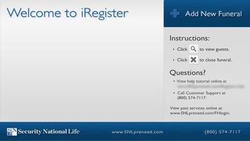 iRegister Affiche