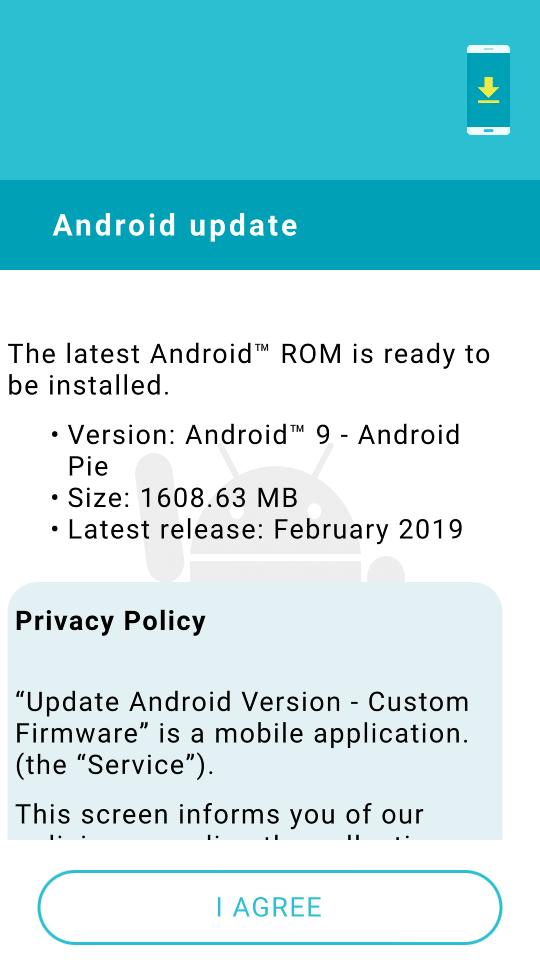 android versions update software free download