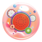 Fruit Tropical Bubble-icoon