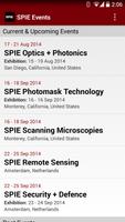 SPIE Conferences screenshot 1