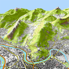 3D Map ícone