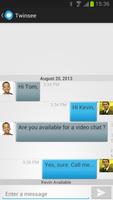 twinsee - chat and video calls ภาพหน้าจอ 2