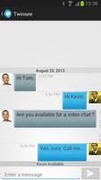twinsee - chat and video calls captura de pantalla 2