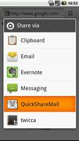 QuickShareMail ポスター