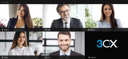 پوستر 3CX Video Conferenc‪e