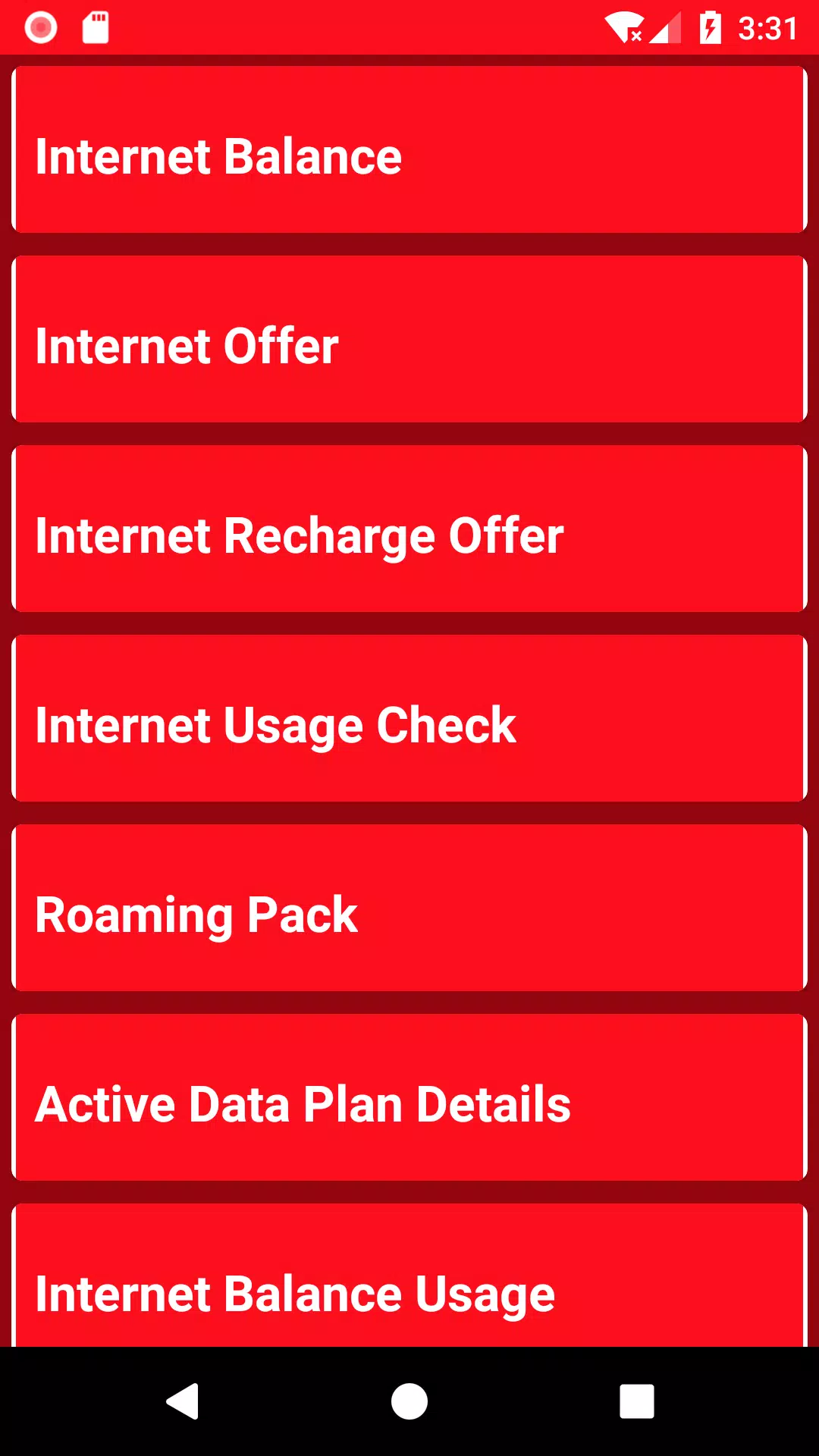 Descarga de APK de Vodafone Egypt - USSD Codes para Android
