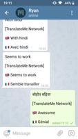 Telegram Translator Unofficial ภาพหน้าจอ 1