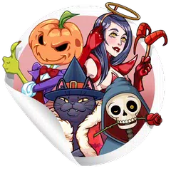 Stickers for WA - Halloween APK 下載